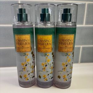Chasing Fireflies Spray by Bath and Body Works Set of 3